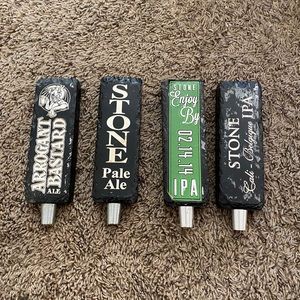 Beer taps (set of 4) Stone Brewery